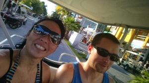 golf carts on Isla Mujeres